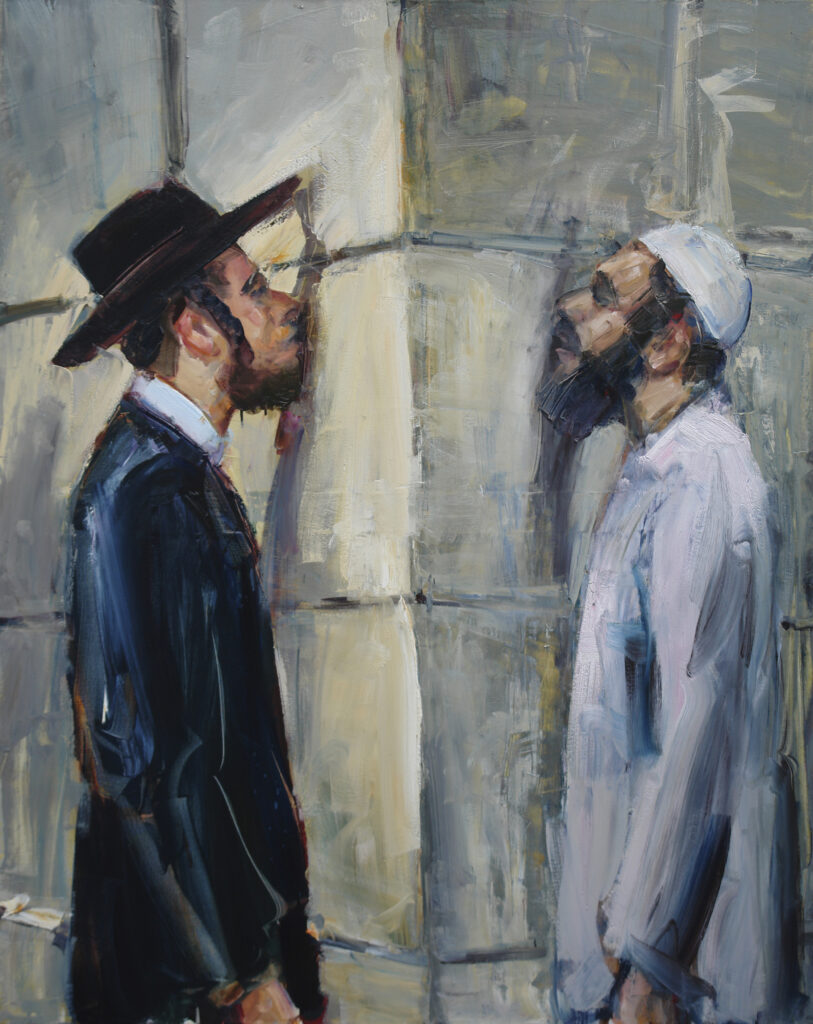 BROTHERS Janvier 2020, Paris Huile sur toile | 162×130 cm