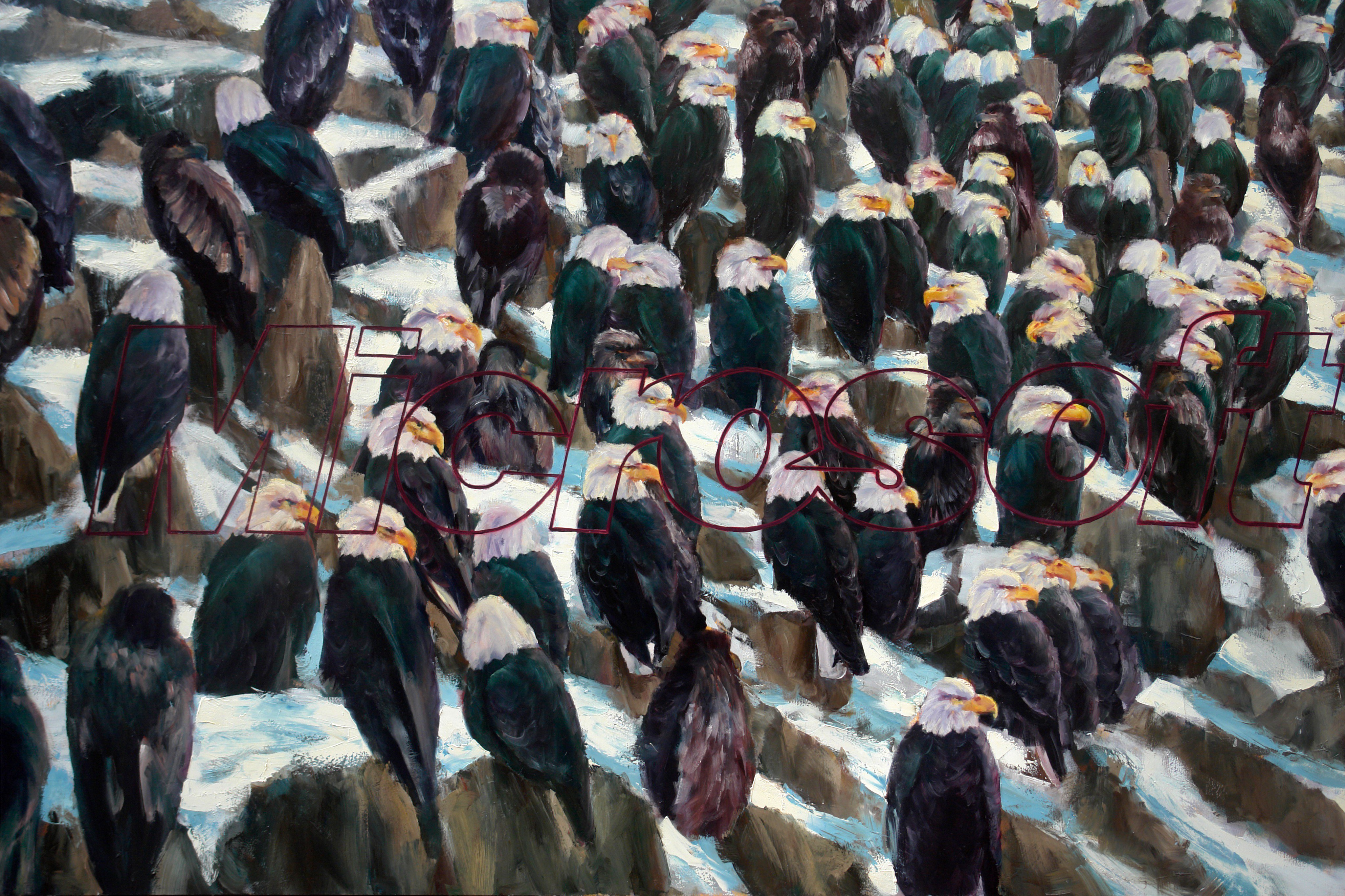 MICROSOFT Août 2018, Paris Huile sur toile | 200×300 cm
