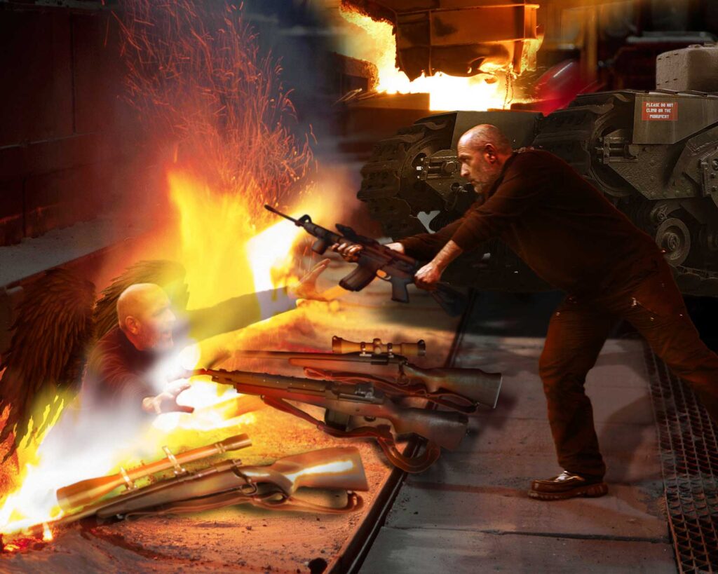 THE WAR AGAINST EVIL, THE DEATH OF GUNS — Novembre 2015