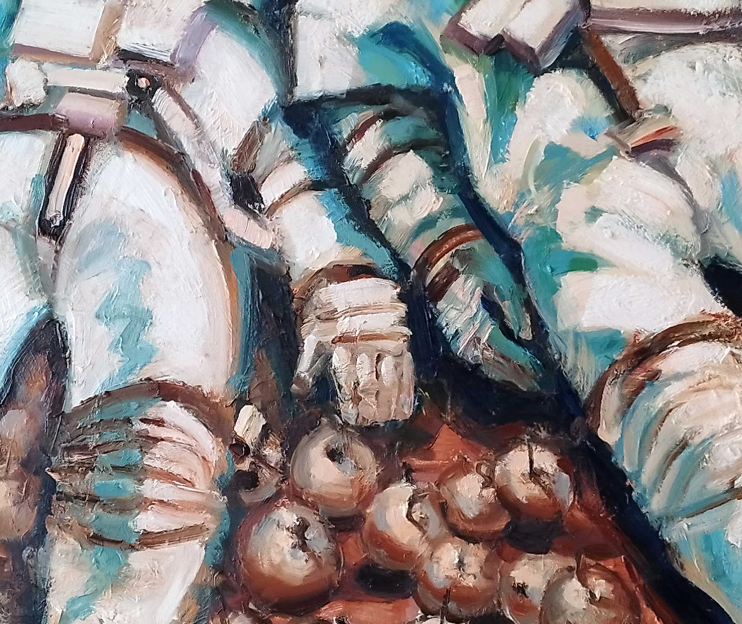 ADAM ET ÈVE SUR MARS - oil on aluminium | 170×160 cm - Image 6