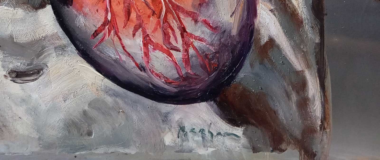 LE CŒUR DE MICHEL-ANGE - oil on aluminium | 200×200 cm - Image 8