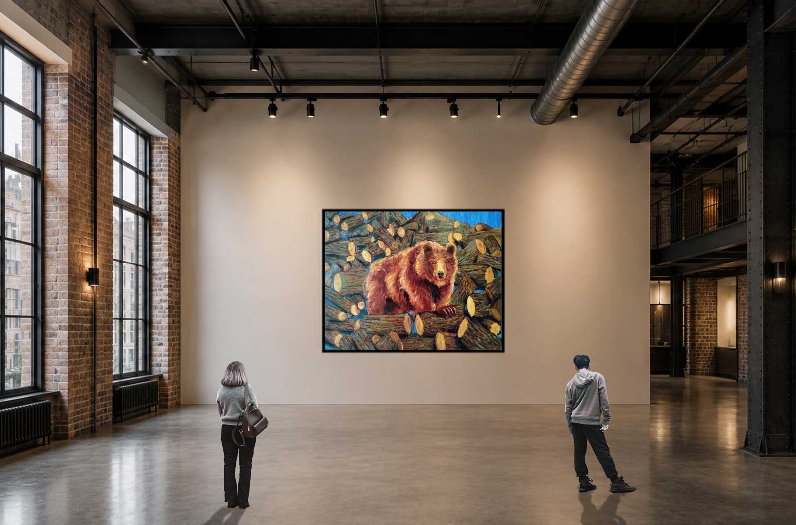 HOME - oil on canvas | 130×162 cm - Image 10