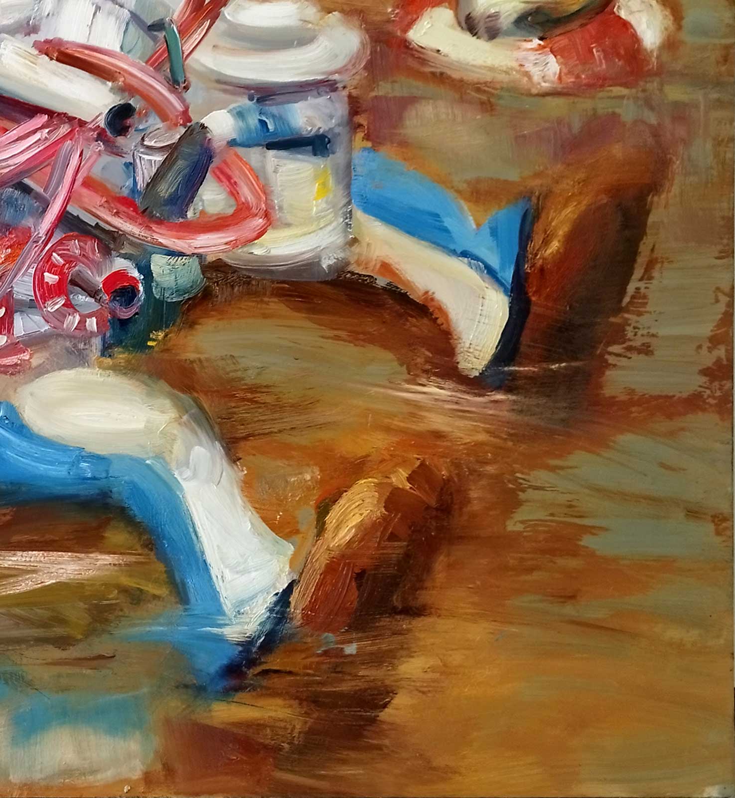 THE MAGIC POTION - oil on aluminium | 100×150 cm - Image 6