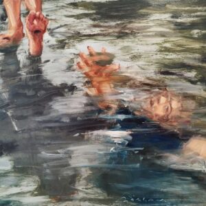 LA PROVIDENCE - oil on aluminium | 100×150 cm