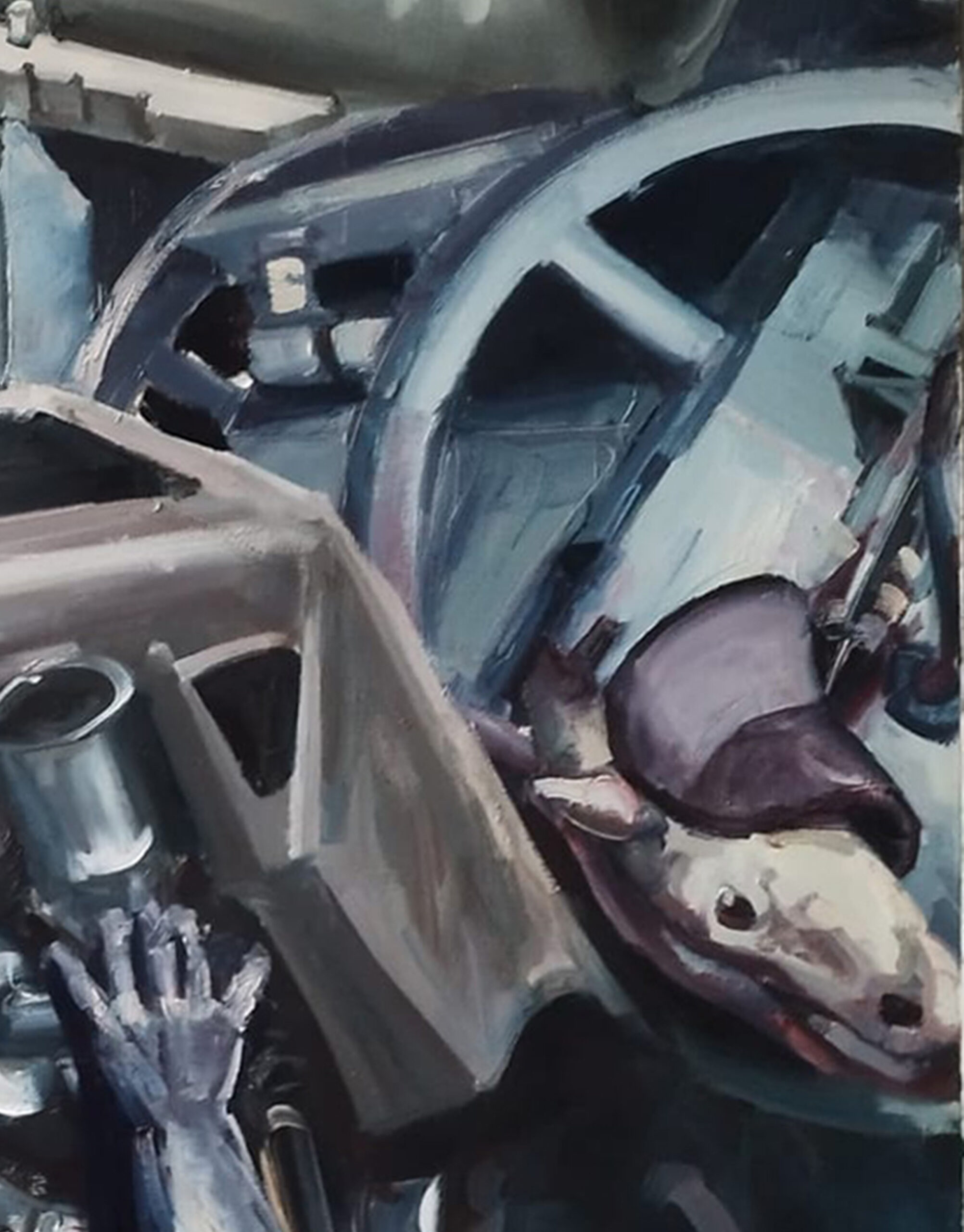 ME, GOD OF THE EARTH - oil on canvas | 300×200 cm - Image 5