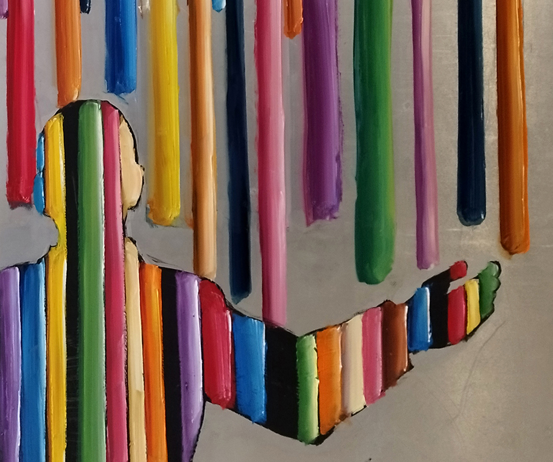 PASSACAGLIA - oil on aluminium | 150×100 cm - Image 2
