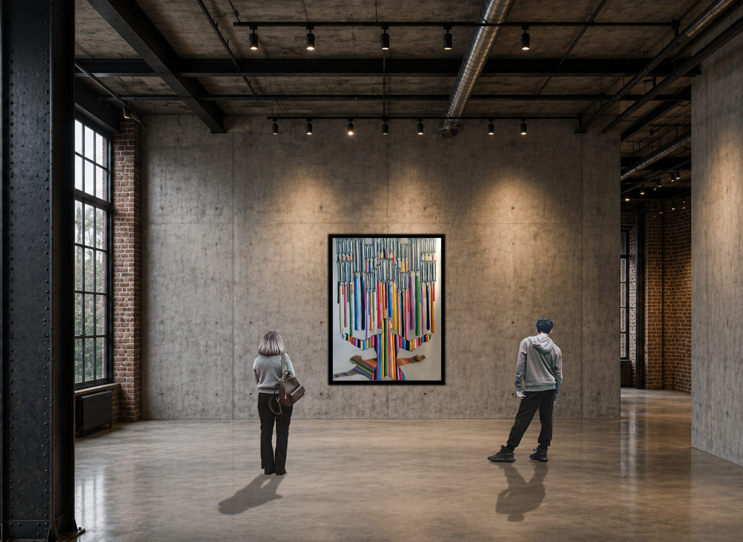 PASSACAGLIA - oil on aluminium | 150×100 cm - Image 4
