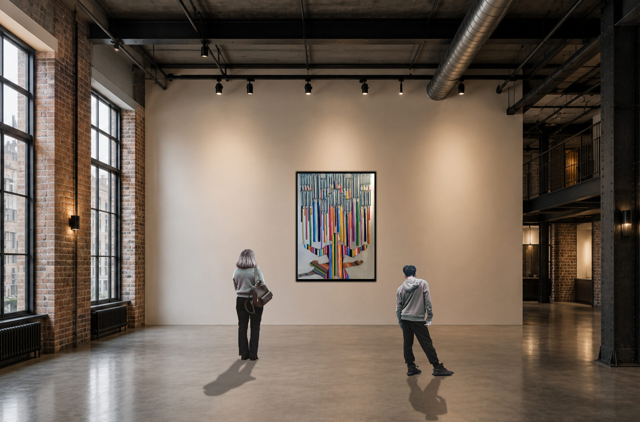 PASSACAGLIA - oil on aluminium | 150×100 cm - Image 6