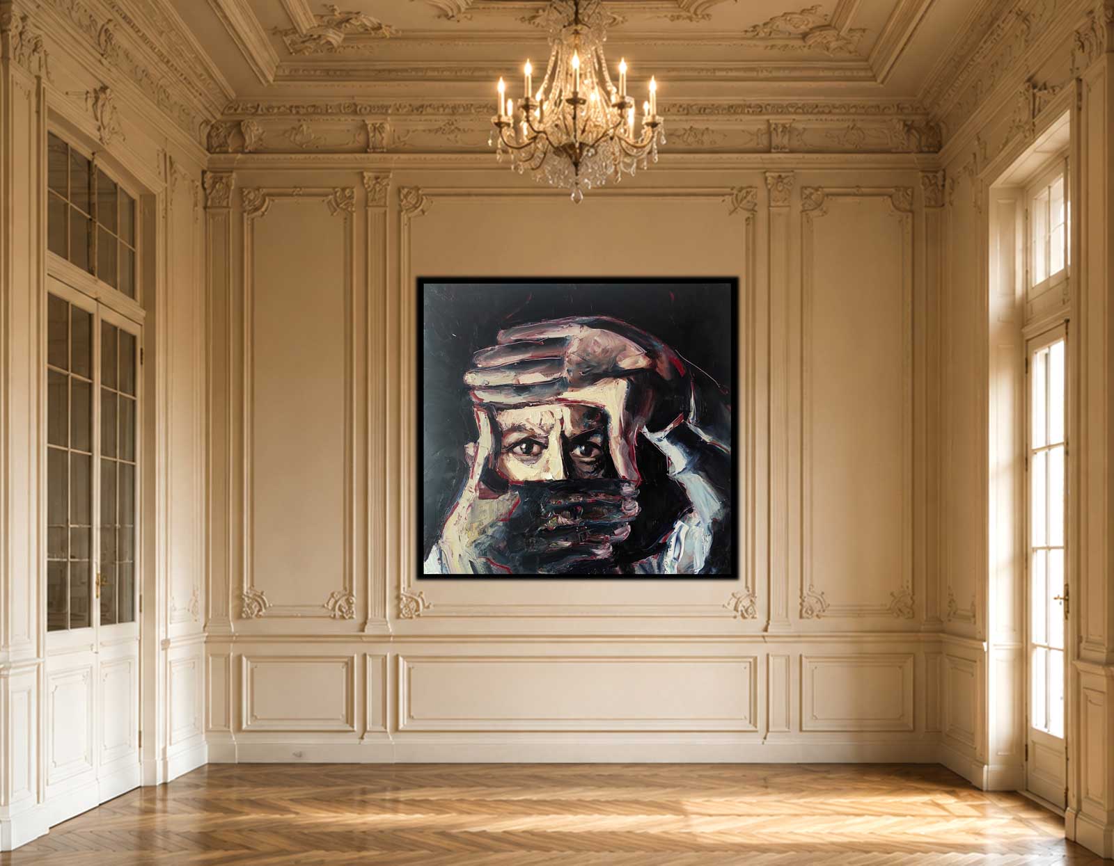 PICASSO oil on aluminium | 160×170 cm - Image 7