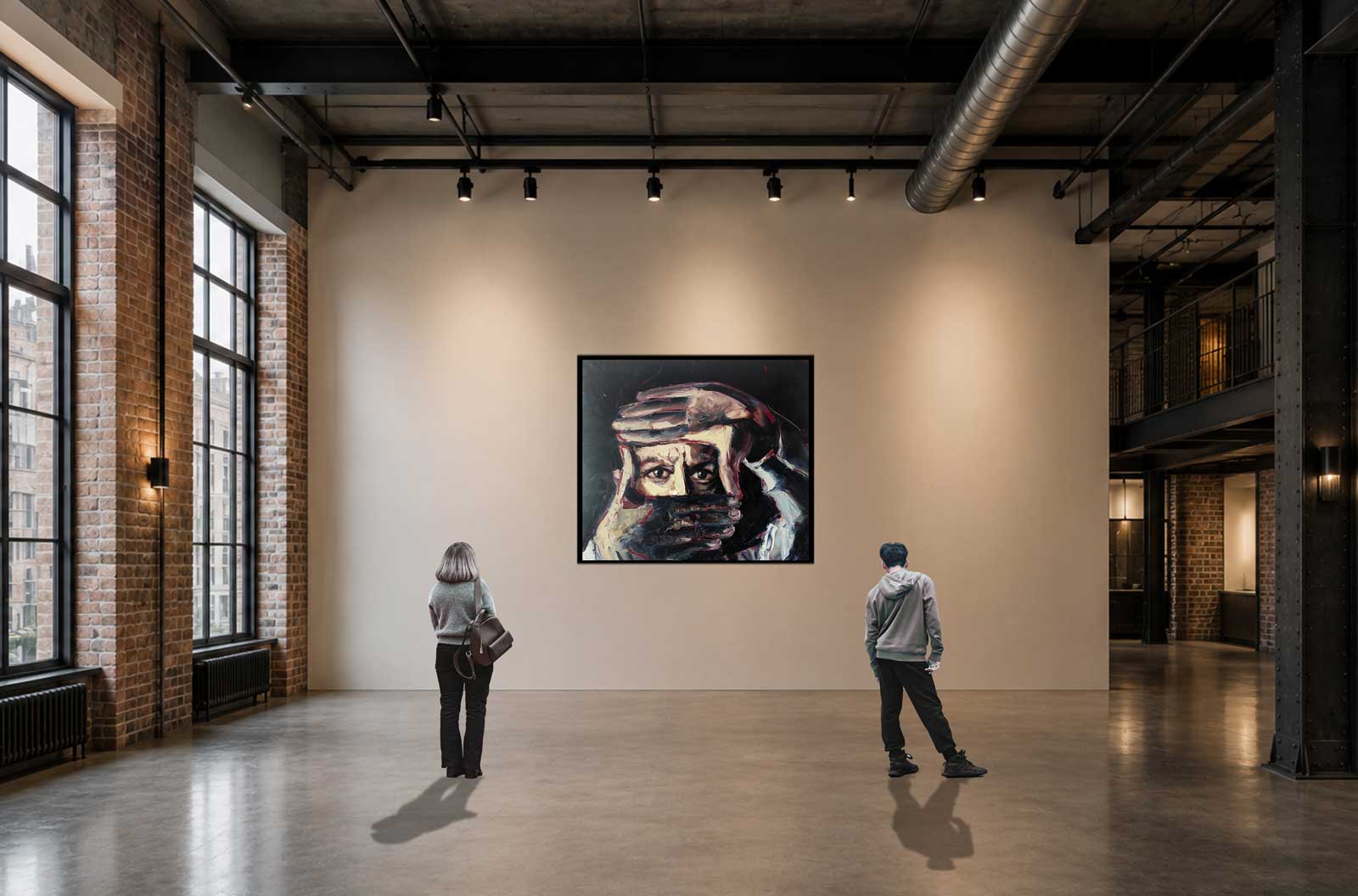 PICASSO oil on aluminium | 160×170 cm - Image 9