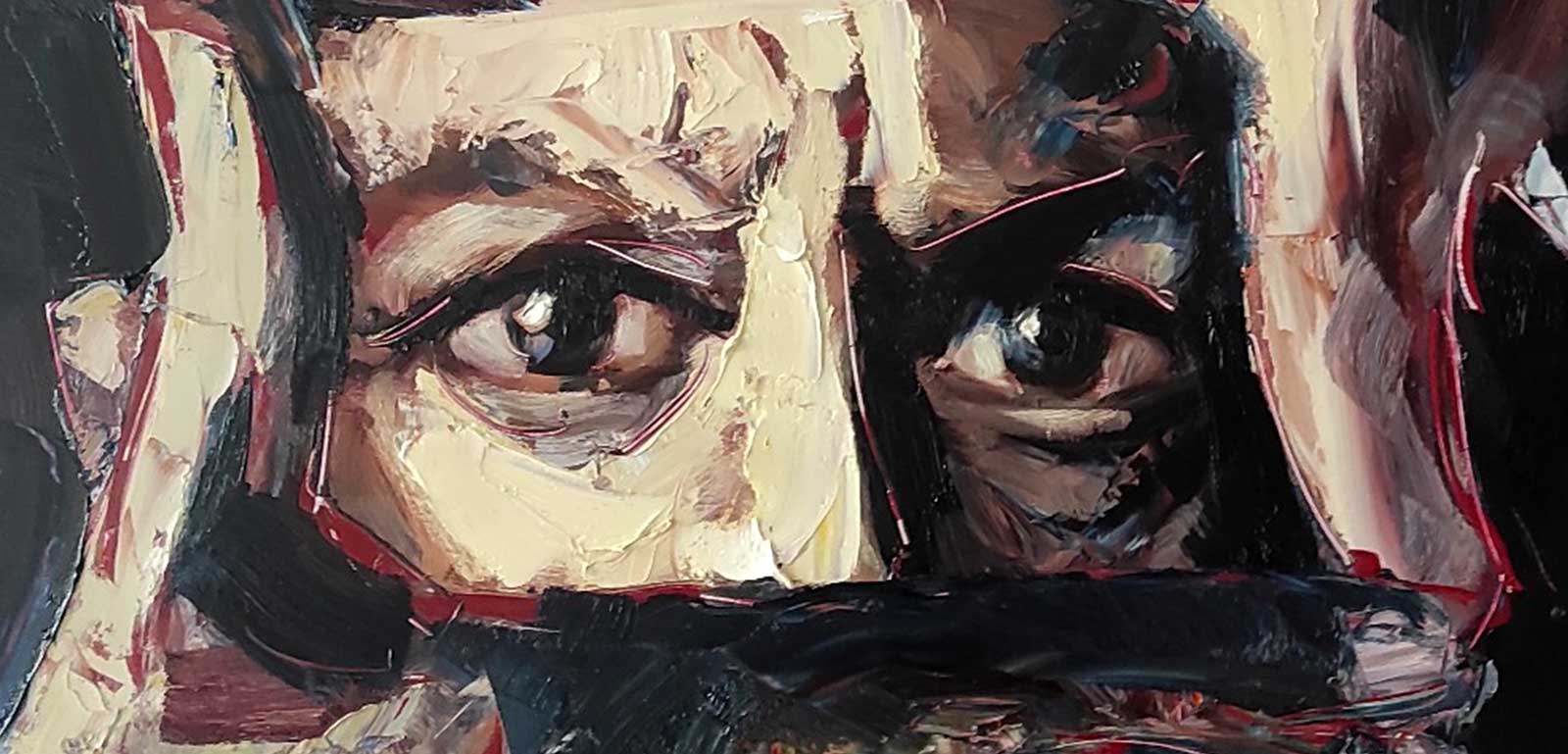 PICASSO oil on aluminium | 160×170 cm - Image 2