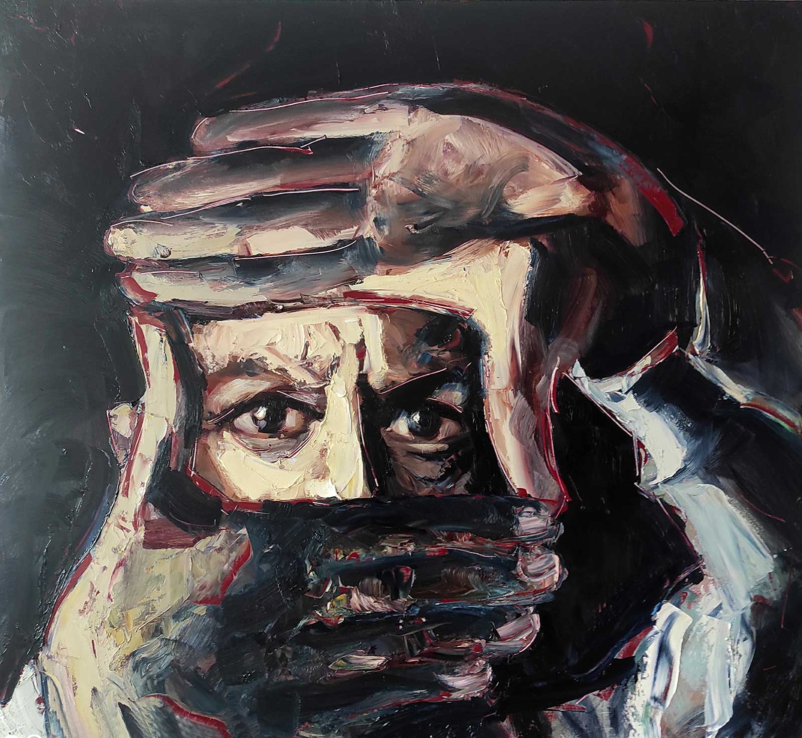PICASSO oil on aluminium | 160×170 cm