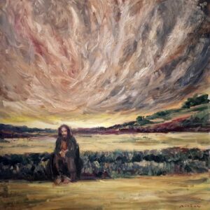SOLEDAD- oil on aluminium | 200×200 cm