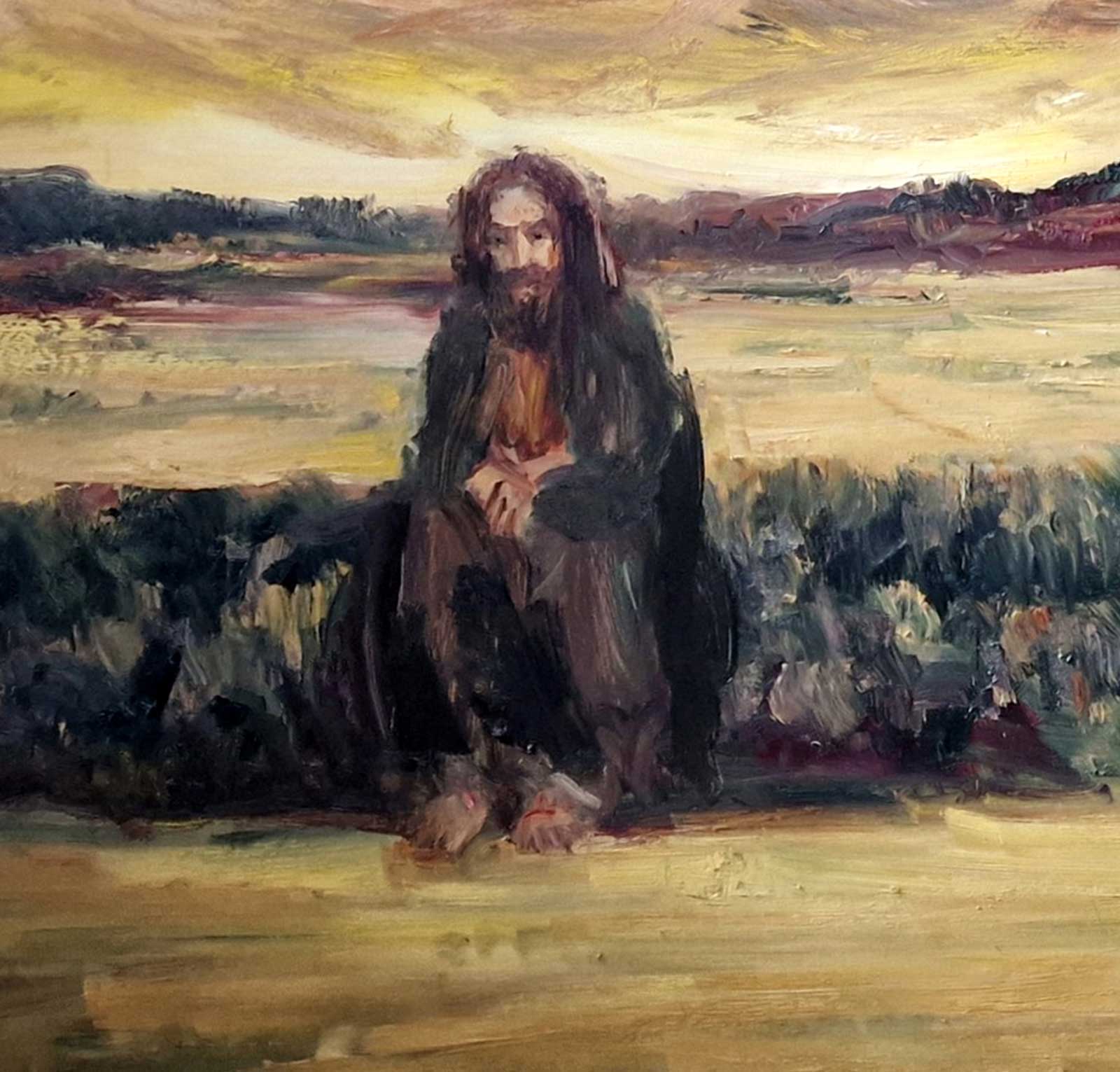 SOLEDAD- oil on aluminium | 200×200 cm - Image 3