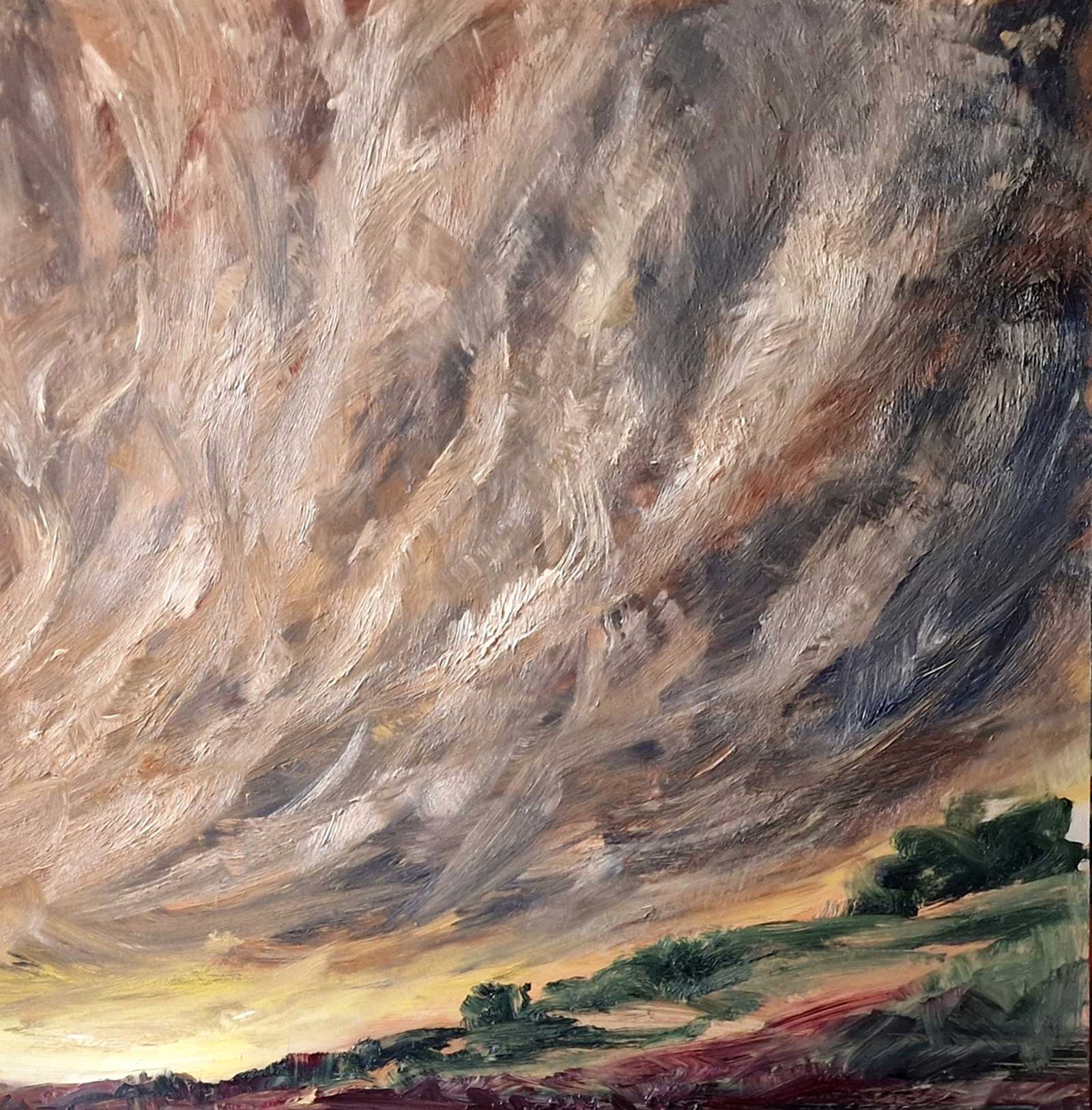 SOLEDAD- oil on aluminium | 200×200 cm - Image 6