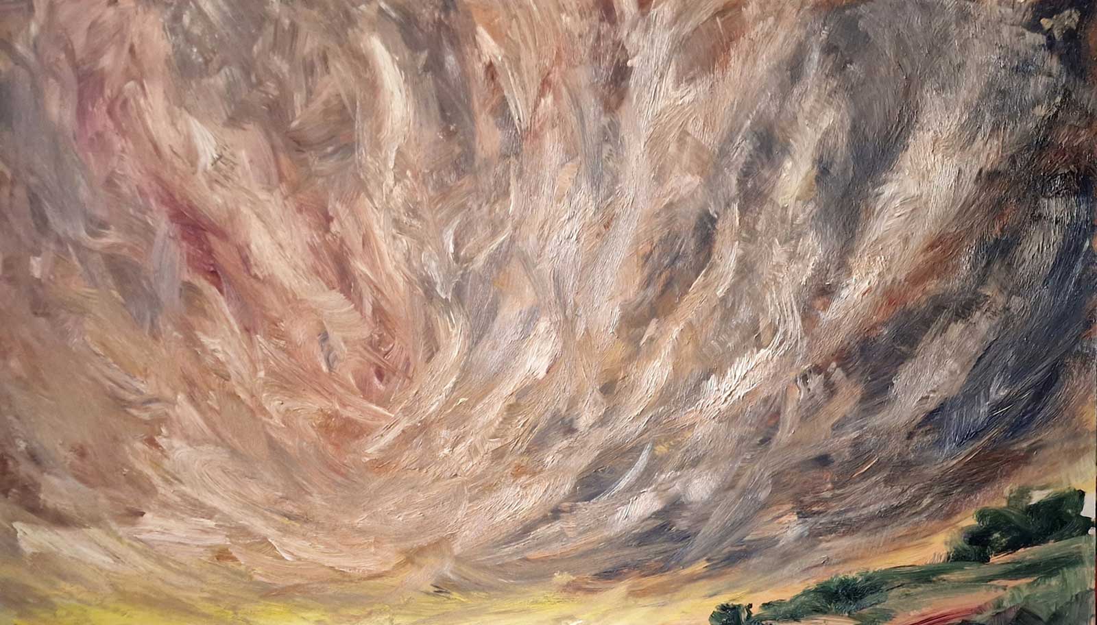 SOLEDAD- oil on aluminium | 200×200 cm - Image 7