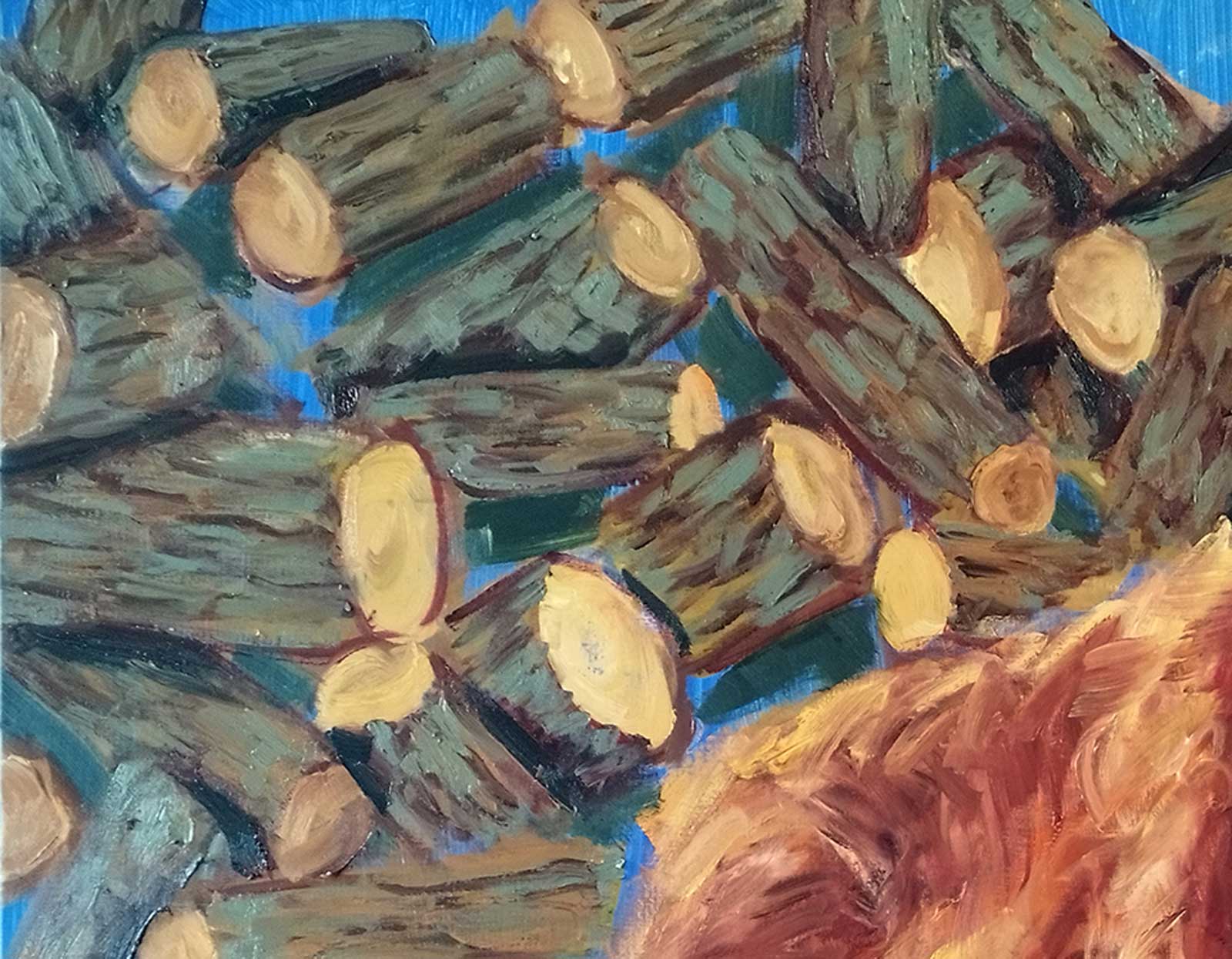 HOME - oil on canvas | 130×162 cm - Image 3