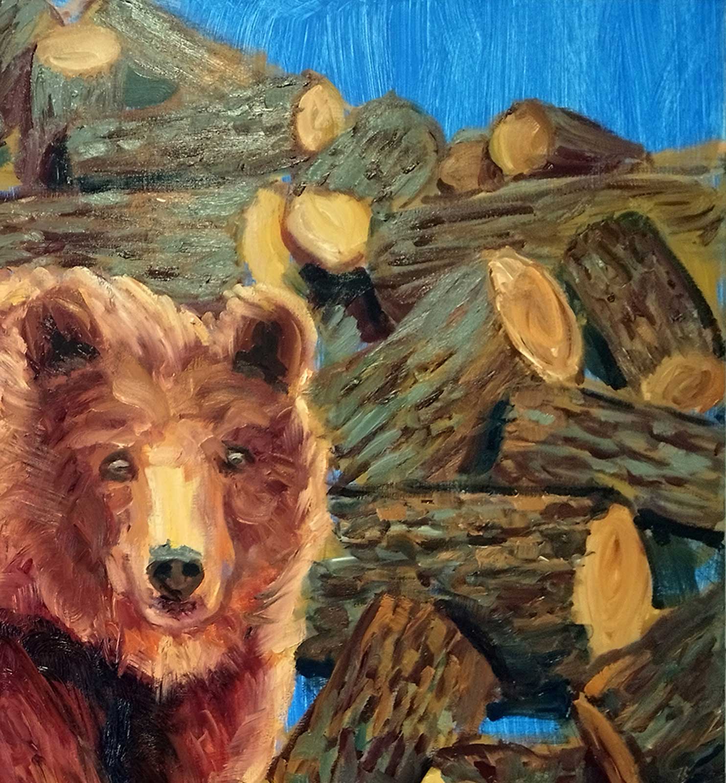 HOME - oil on canvas | 130×162 cm - Image 5