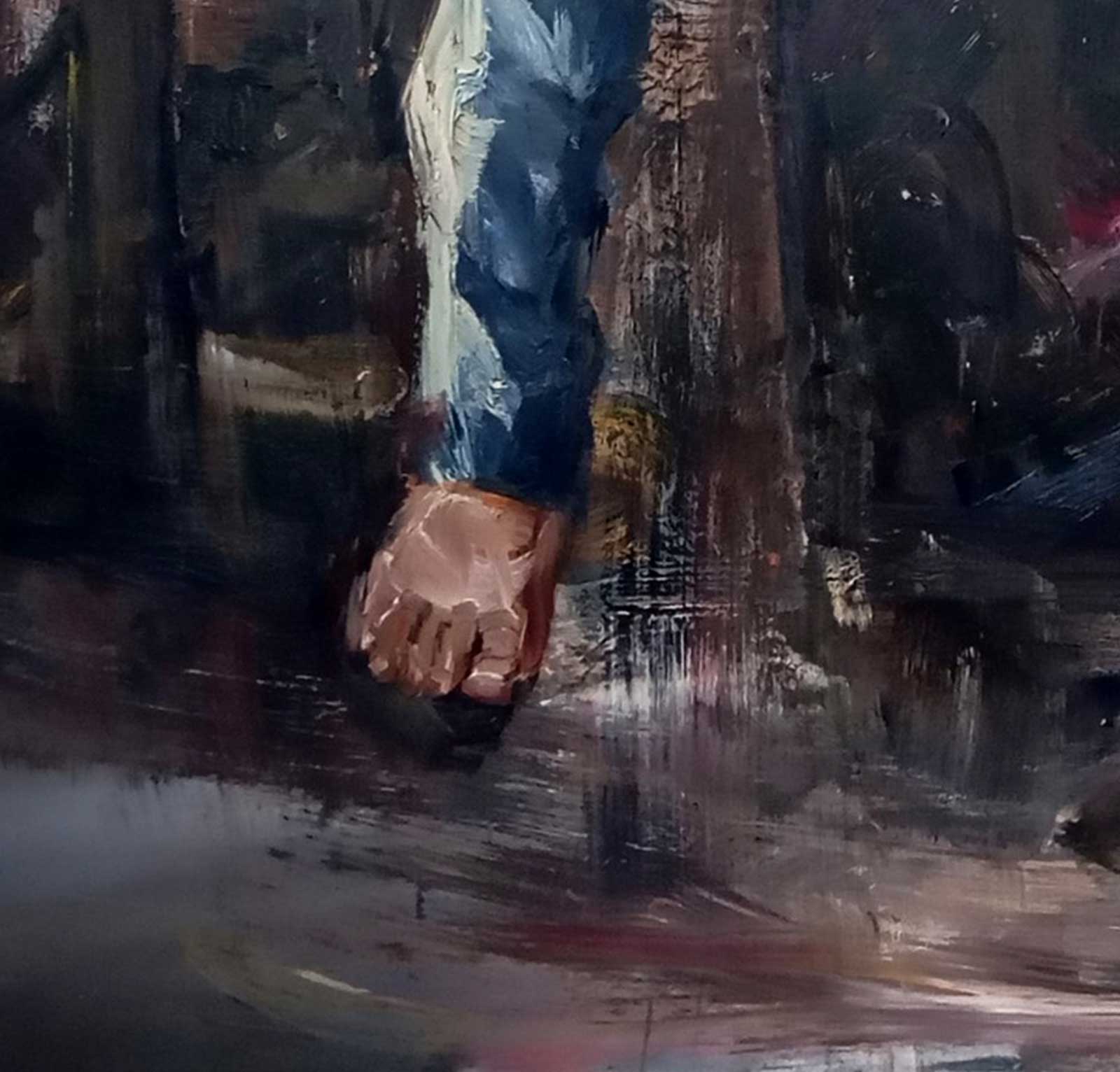 RENDEZ-VOUS - oil on aluminium | 200×200 cm - Image 12