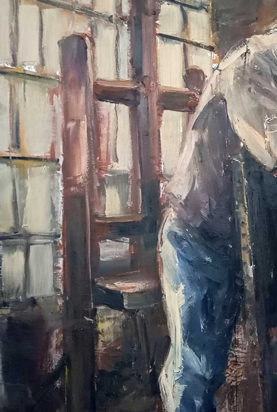 RENDEZ-VOUS - oil on aluminium | 200×200 cm - Image 9